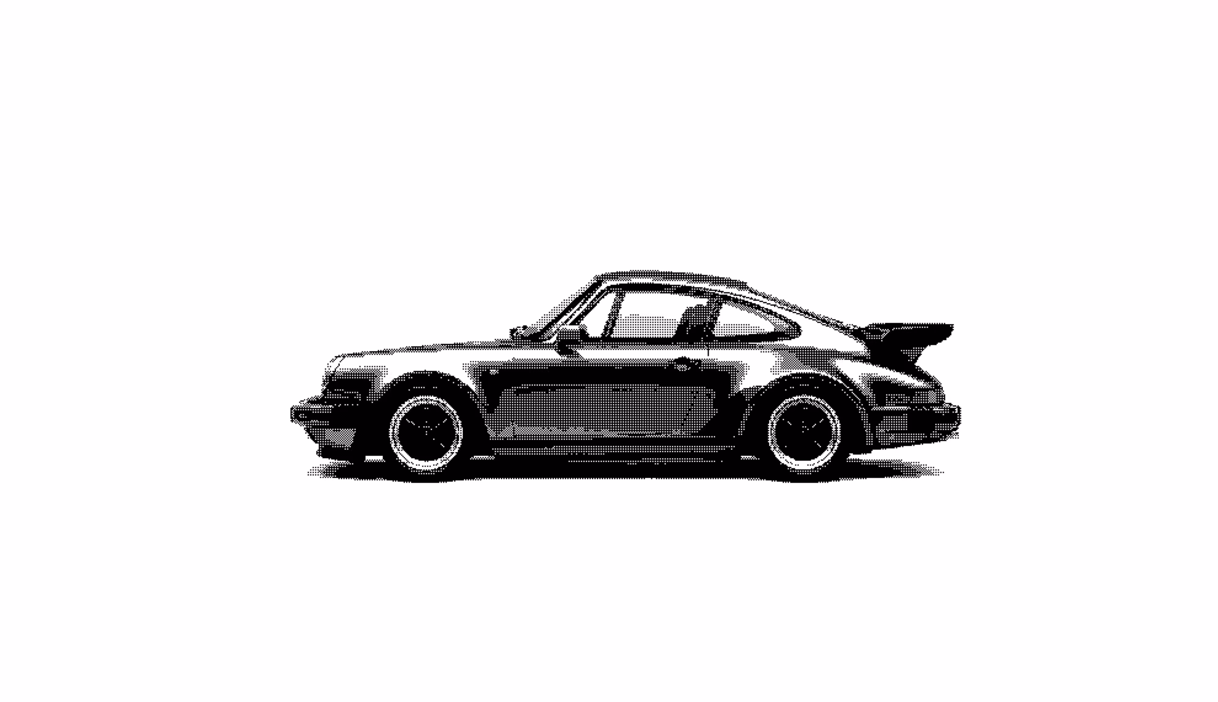 porche911 dither effect